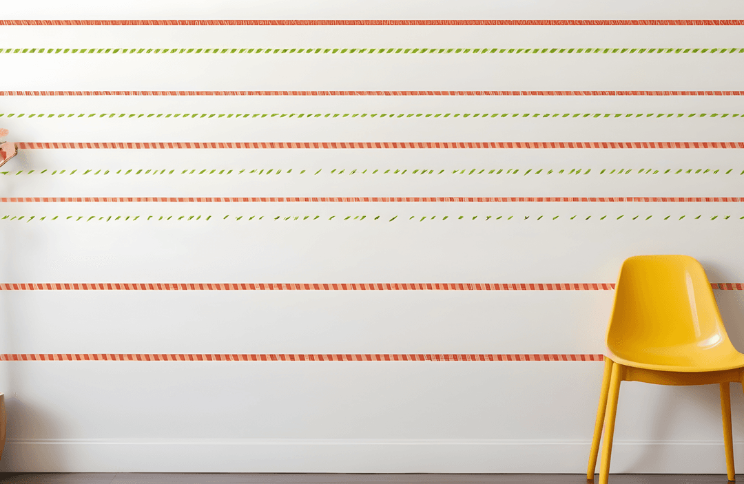 Washi Tape wall decor