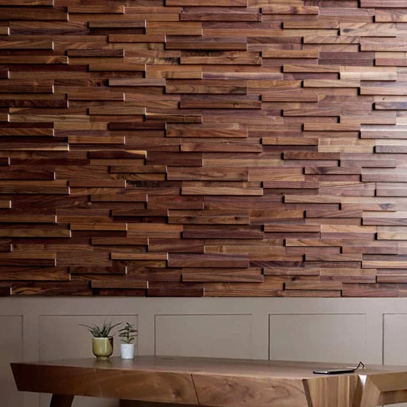 Natural wall: American Walnut Wall Panel