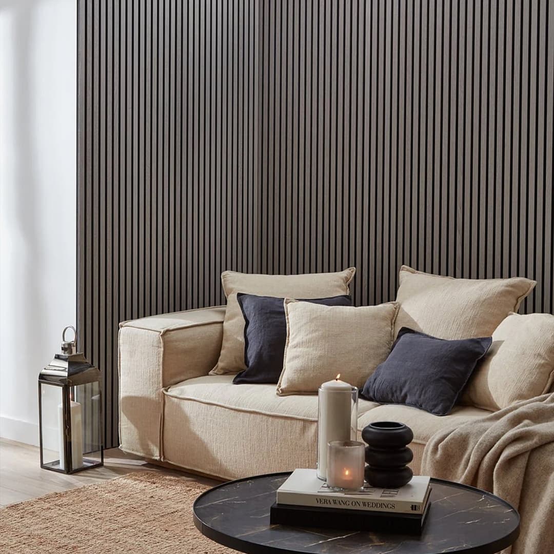 America Grey Acoustic Wall Panels | 3-Sided Wood Veneer | SoundPanel®.