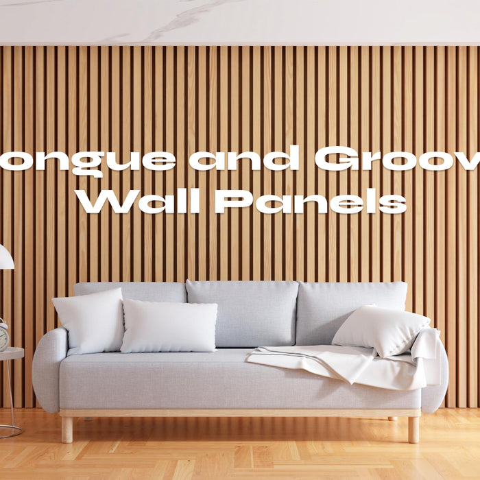 Tongue and Groove Wall Panels Make Upgrading Your Home Easy!