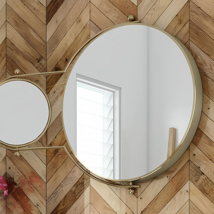 round bathroom mirrors