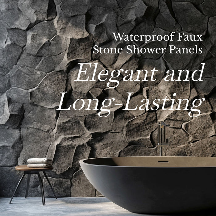 Waterproof Faux Stone Shower Panels: Elegant and Long-Lasting