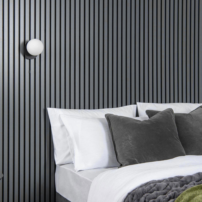 Wood Wall Panel | MDF | American Grey Acoustic Slat