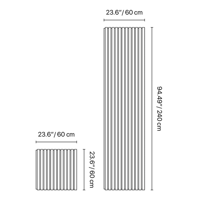 SoundPanel® | TimberSeries™ HDF | 3D Acoustic Slat - Golden Oak