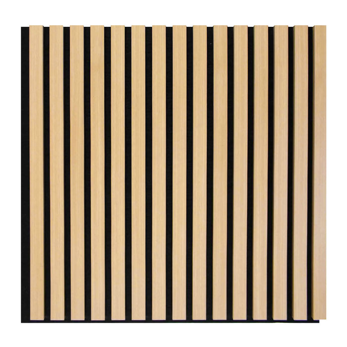 3D Acoustic Slat Golden Oak Wood Wall Panel