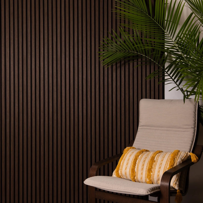 SoundPanel® | TimberSeries™ HDF | 3D Acoustic Slat - Classic Oak