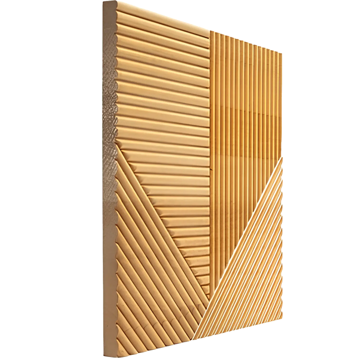 GroovePanel® | FlexiSeries™ Solid Wood | Crossing Lines - Natural