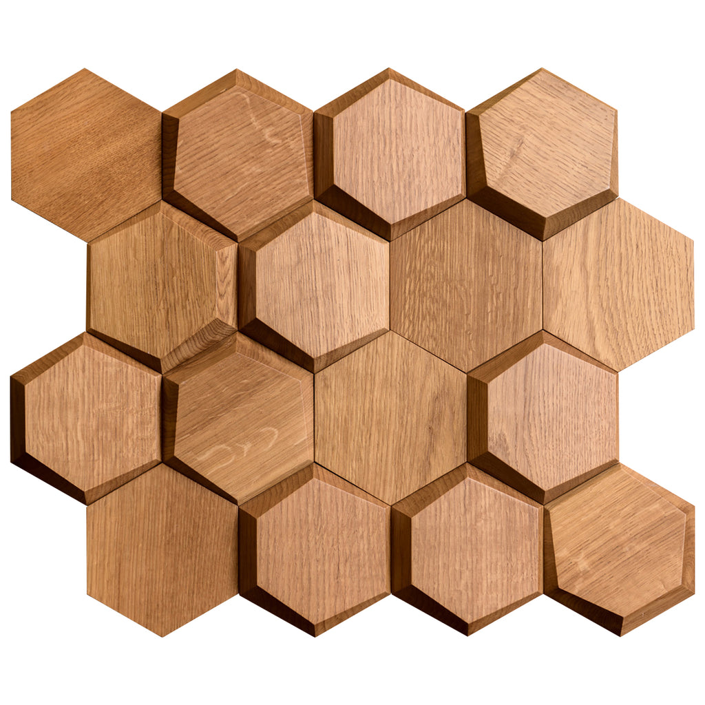 Honey Colored Wood Planks Wall Mural