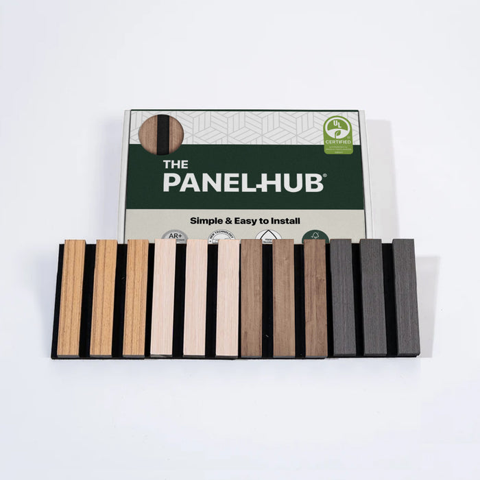 Wood Wall Panel | MDF | American Oak Slat Sample Box
