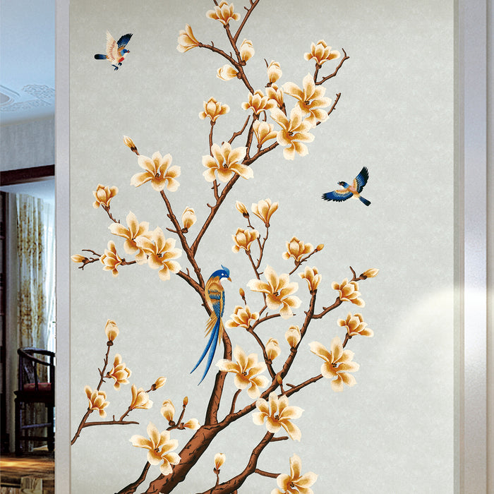 Embroidery Wallpaper | Non-Woven | Three Little Birds